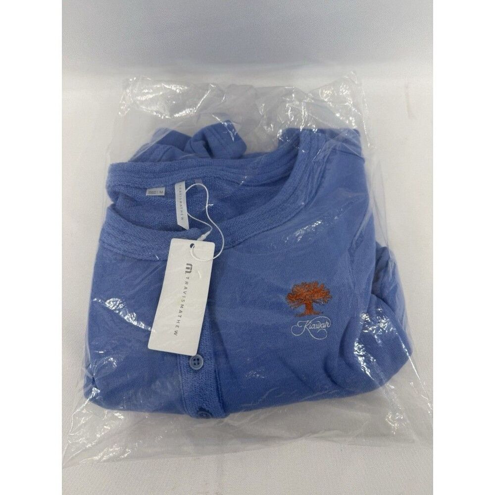 Travis Matthew Octavia Henley Size Medium Women’s Granada Blue NWT